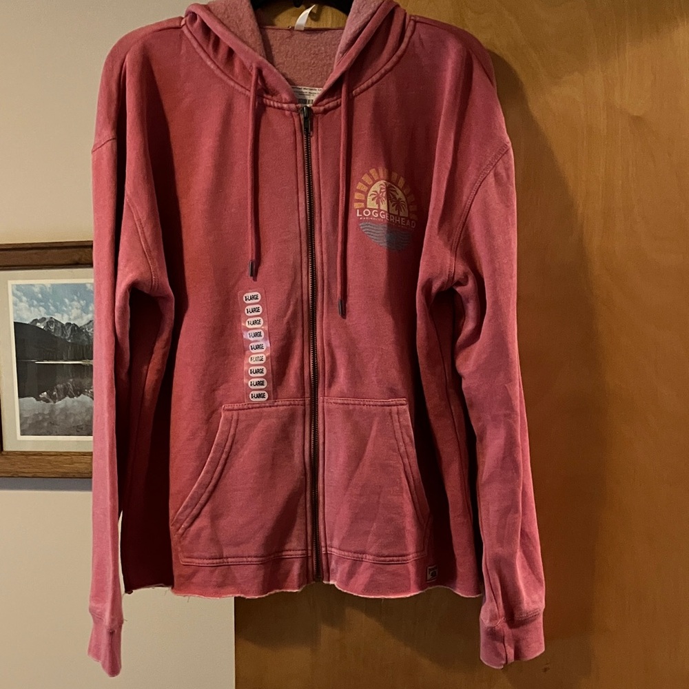 BNWT Zip up hoodie sweatshirt -XL